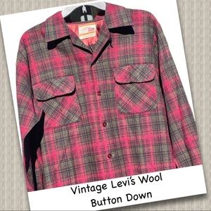 ⚠️Closet Closing⚠️ Vintage Levi’s Wool Shirt